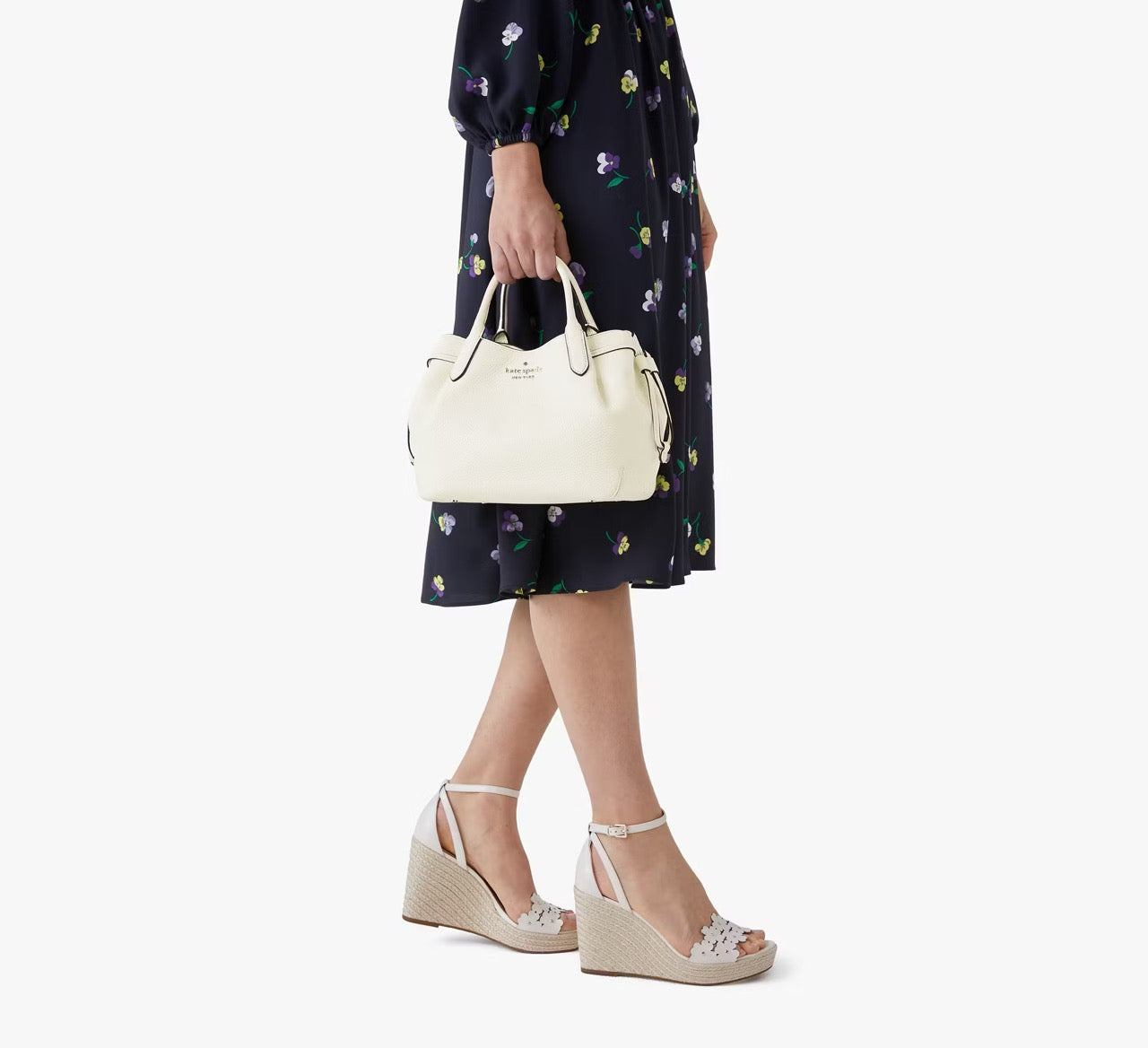 [INCOMING ETA 30 DAYS] Kate Spade Dumpling Small Satchel Bag in Meringue (K8135)