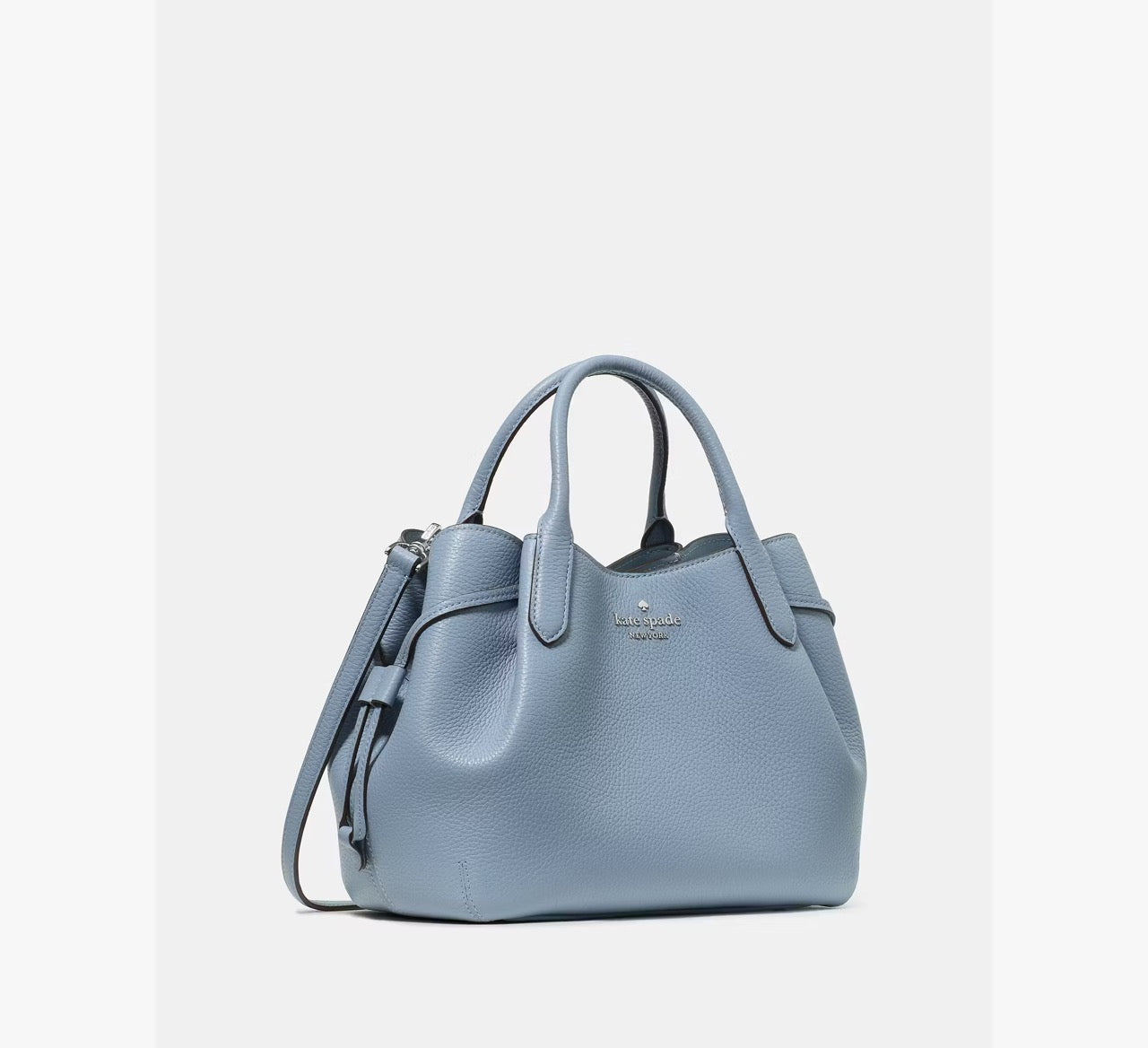 [INCOMING ETA 30 DAYS] Kate Spade Dumpling Small Satchel Bag in Muted Blue (K8135)