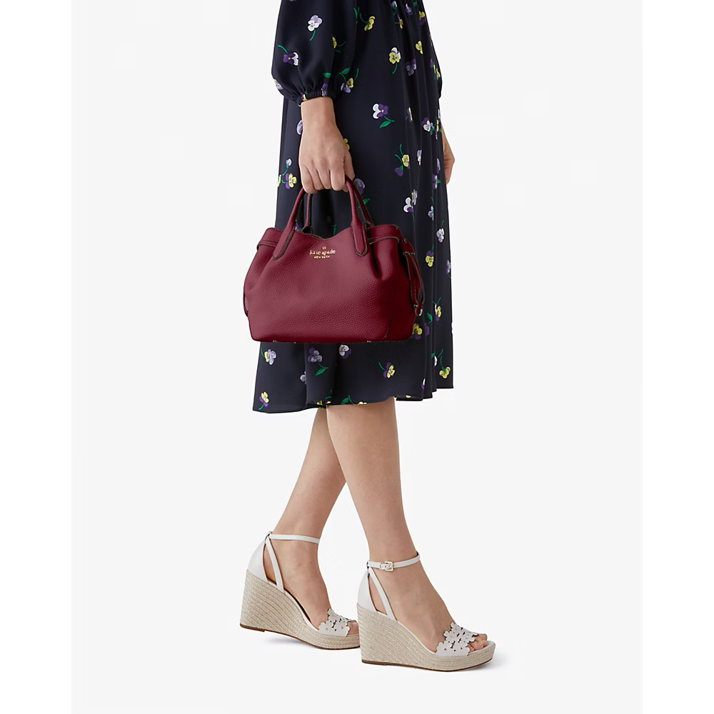 [INCOMING ETA END NOV 2024] Kate Spade Dumpling Small Satchel in Blackberry (K8135)