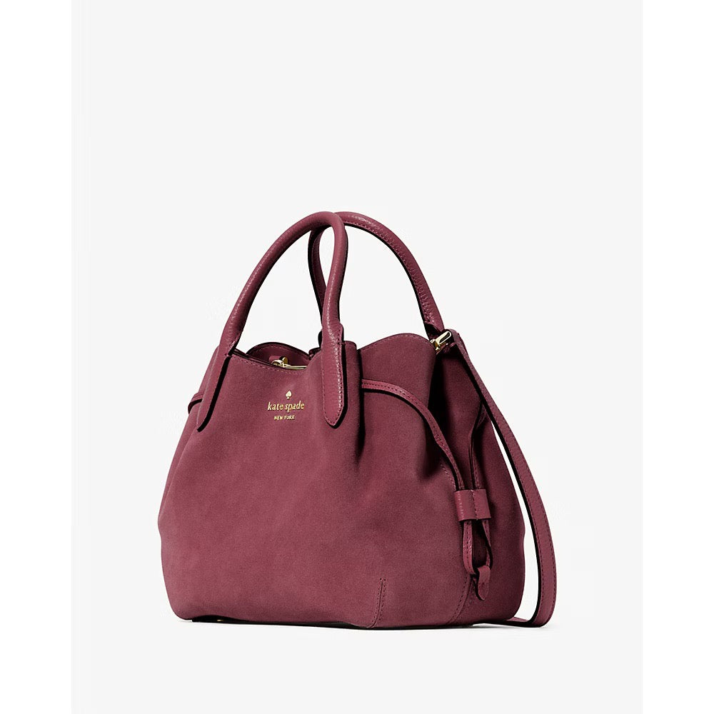 [INCOMING ETA 30 DAYS] Kate Spade Dumpling Small Satchel in Dark Merlot (KM141)