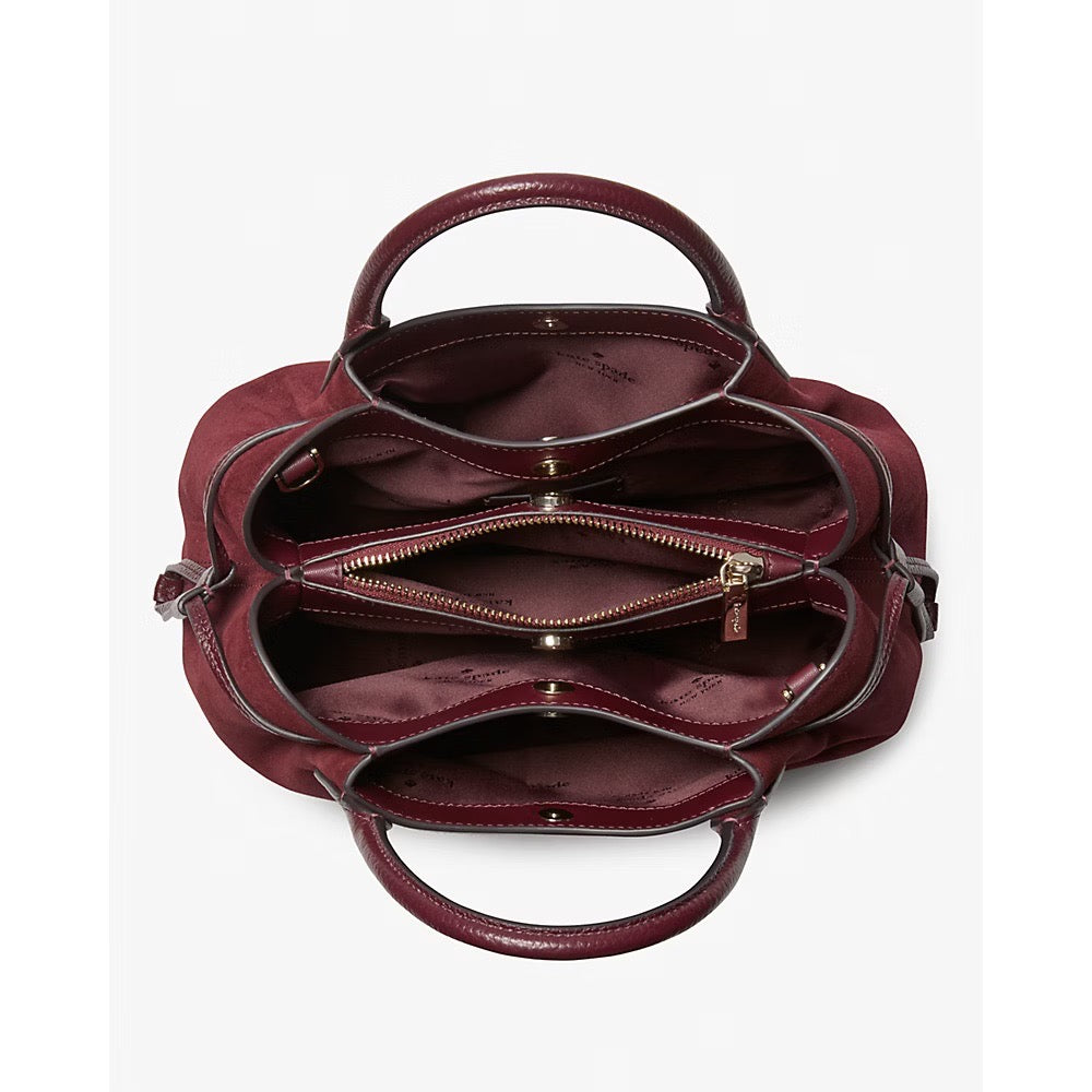 [INCOMING ETA 30 DAYS] Kate Spade Dumpling Small Satchel in Dark Merlot (KM141)