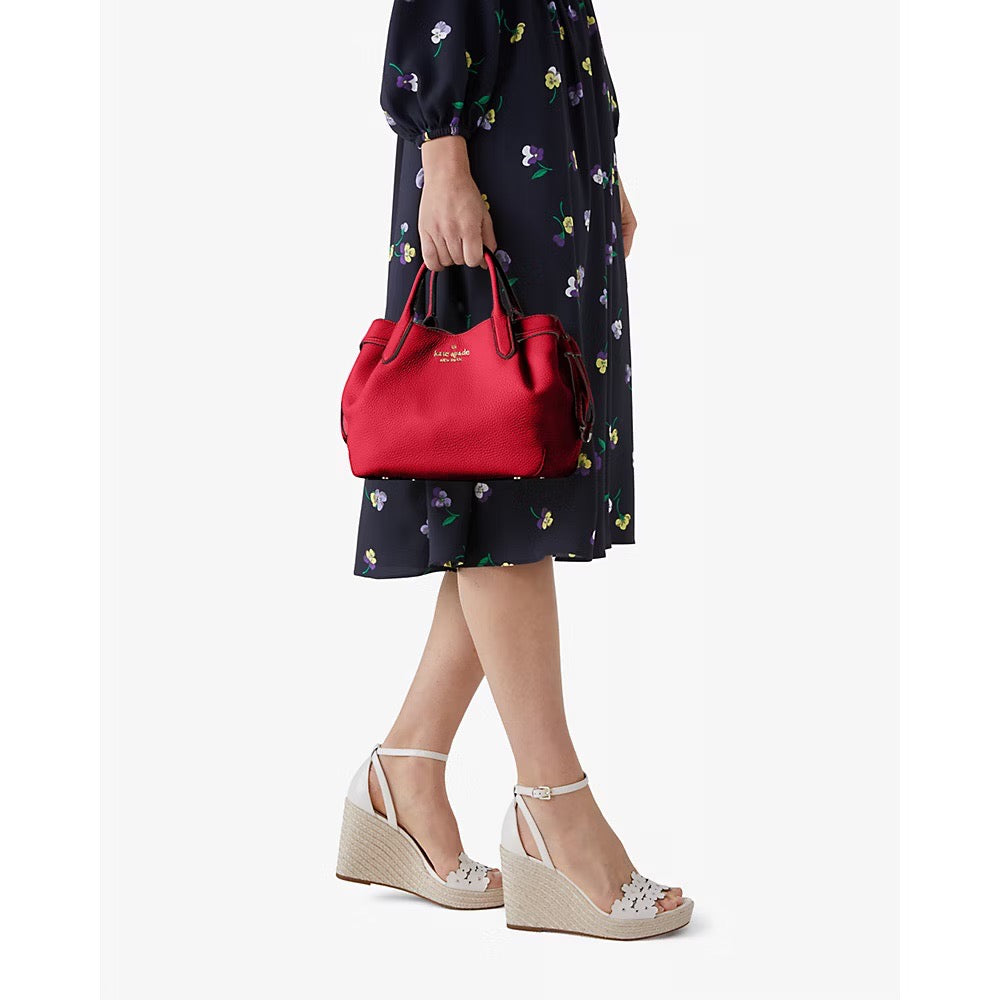 Kate Spade Dumpling Small Satchel in Perfect Cherry (K8135)