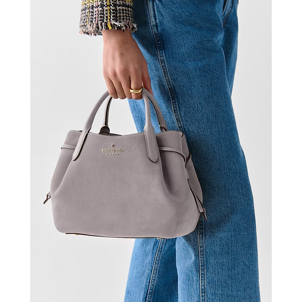 [INCOMING ETA 30 DAYS] Kate Spade Dumpling Small Satchel in Hare Grey (KM141)
