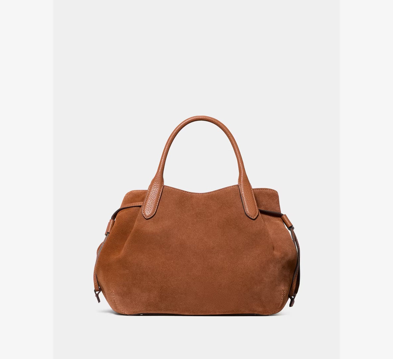 [READY STOCK MY] Kate Spade Dumpling Suede Small Satchel in Warm Ginger (KM141)