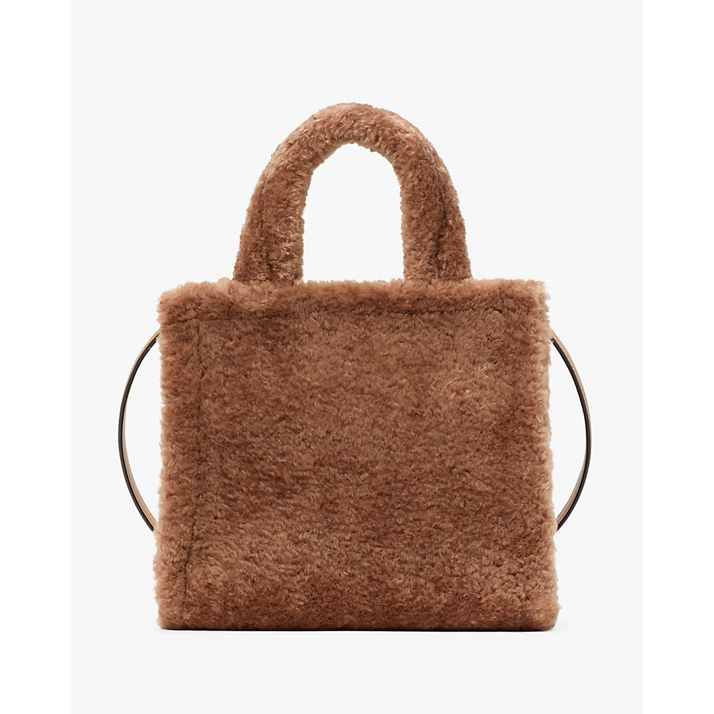 Kate Spade Ellie Faux Fur Small Tote in Light Fawn (KI861)