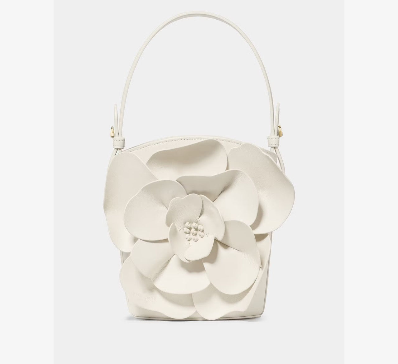 [WEB EXCLUSIVE][INCOMING ETA 30 DAYS] Kate Spade Flora Bucket Bag in Meringue (KO474)