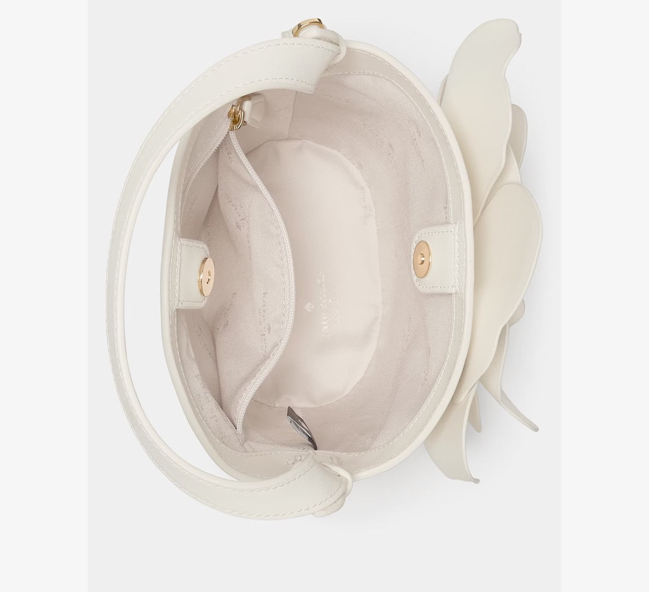 [WEB EXCLUSIVE][INCOMING ETA 30 DAYS] Kate Spade Flora Bucket Bag in Meringue (KO474)