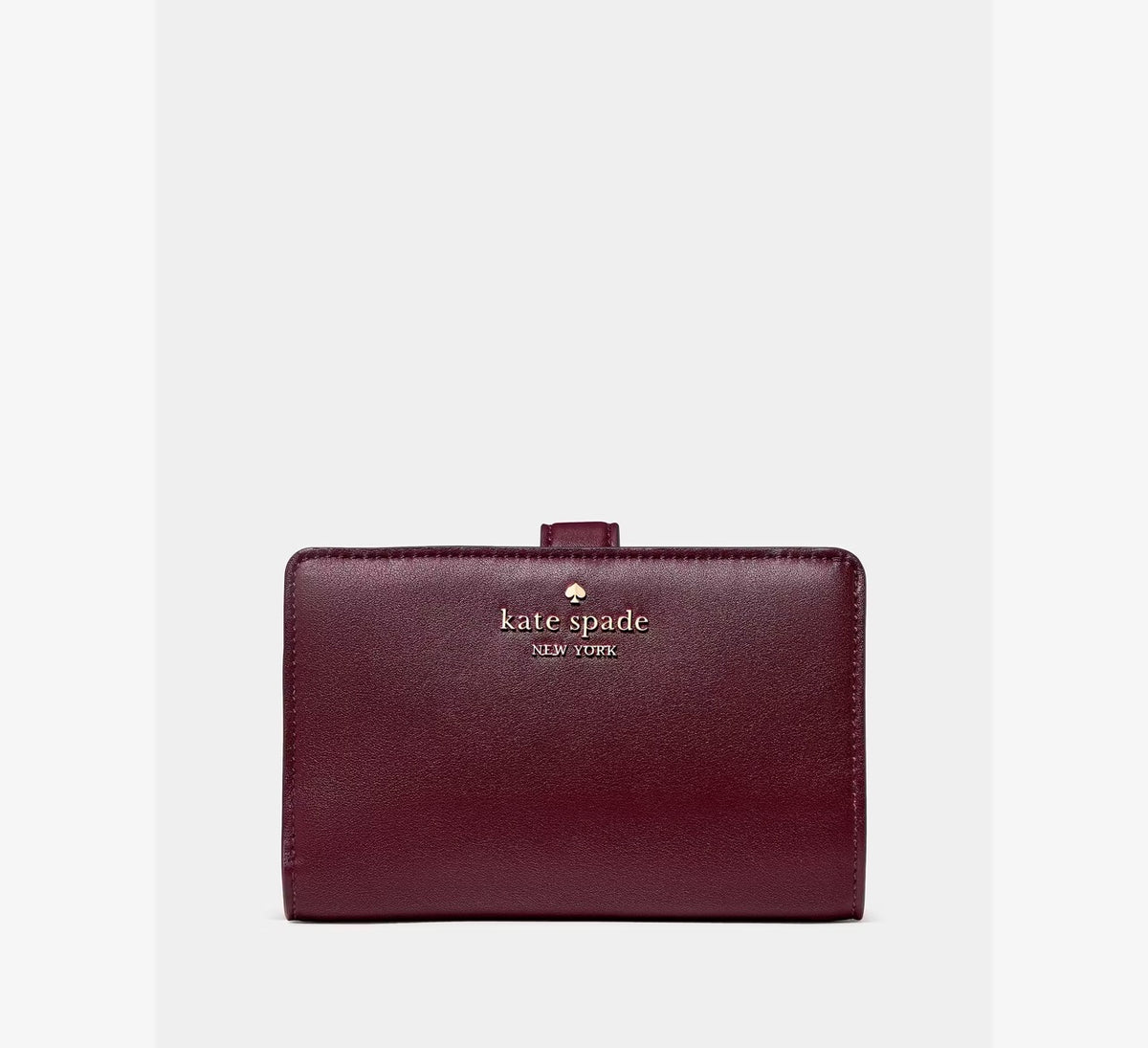[WEB EXCLUSIVE][READY STOCK MY] Kate Spade Floral Interior Medium Bifold Wallet in Grenache (KP301)