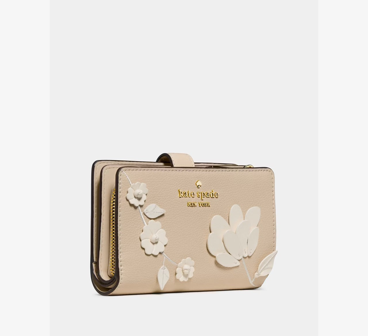 [INCOMING ETA 30 DAYS] Kate Spade Floral Medium Bifold Wallet in Milk Glass Multi (KP024)