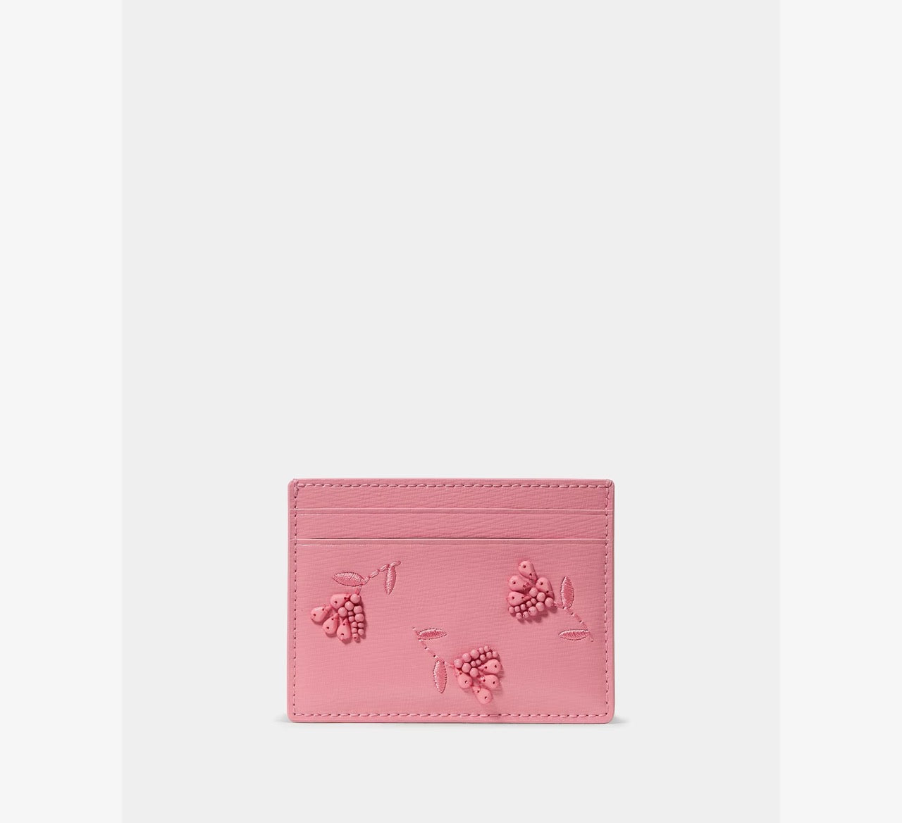 [INCOMING ETA 30 DAYS] Kate Spade Floral Small Slim Card Holder in Grapefruit Soda (KN759)