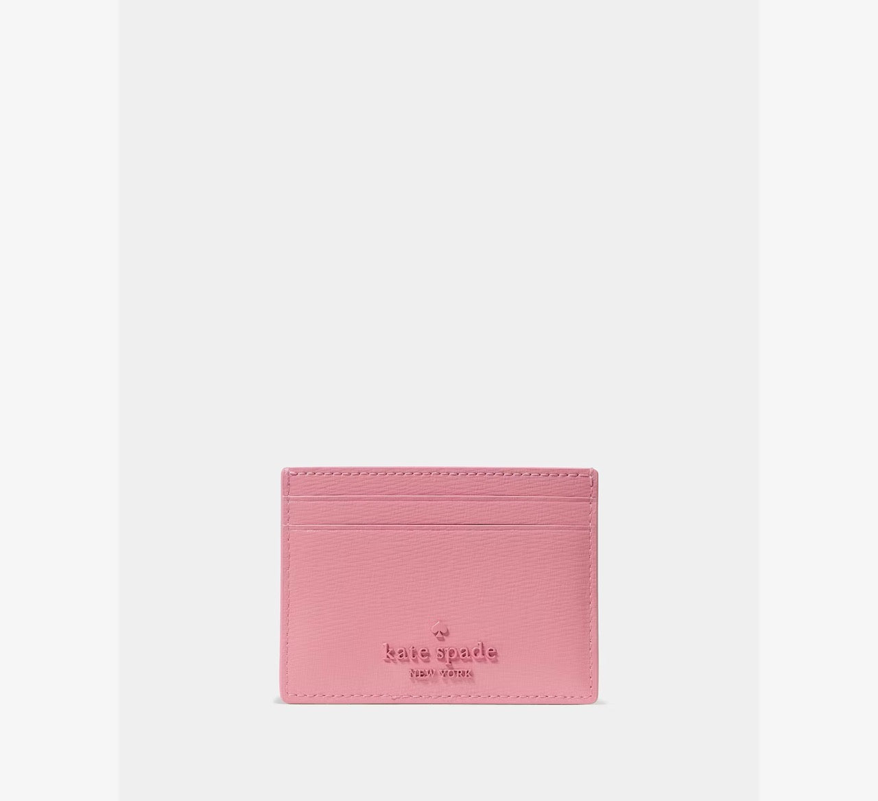 [INCOMING ETA 30 DAYS] Kate Spade Floral Small Slim Card Holder in Grapefruit Soda (KN759)