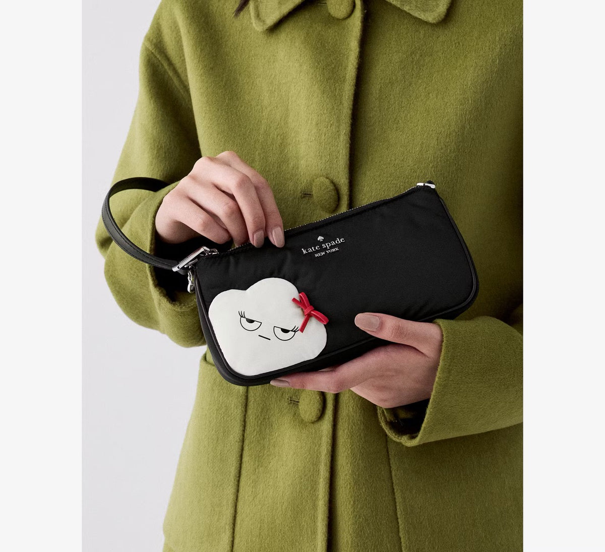 [WEB EXLCUSIVE][INCOMING ETA 30 DAYS] kate Spade Gemini Monsters Mini Bag in Black (KP144)