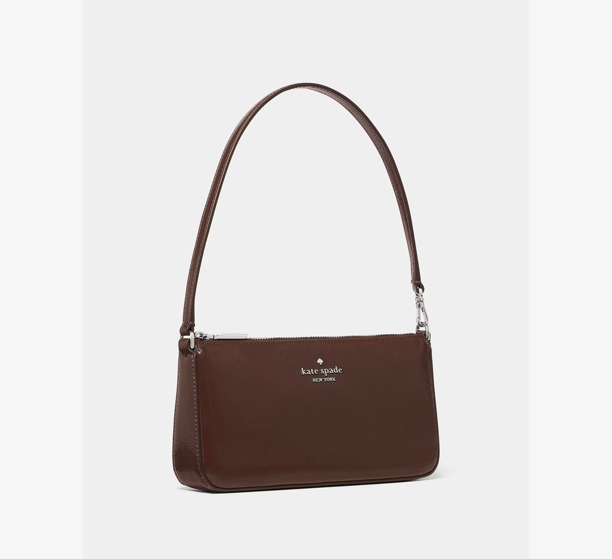 [INCOMING ETA 30 DAYS] Kate Spade Gemini Shiny Leather Mini Bag in Hot Fudge (KP135)