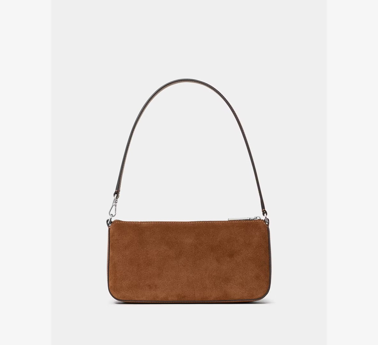 [READY STOCK MY] Kate Spade Gemini Suede Pochette In Warm Ginger (KP533)