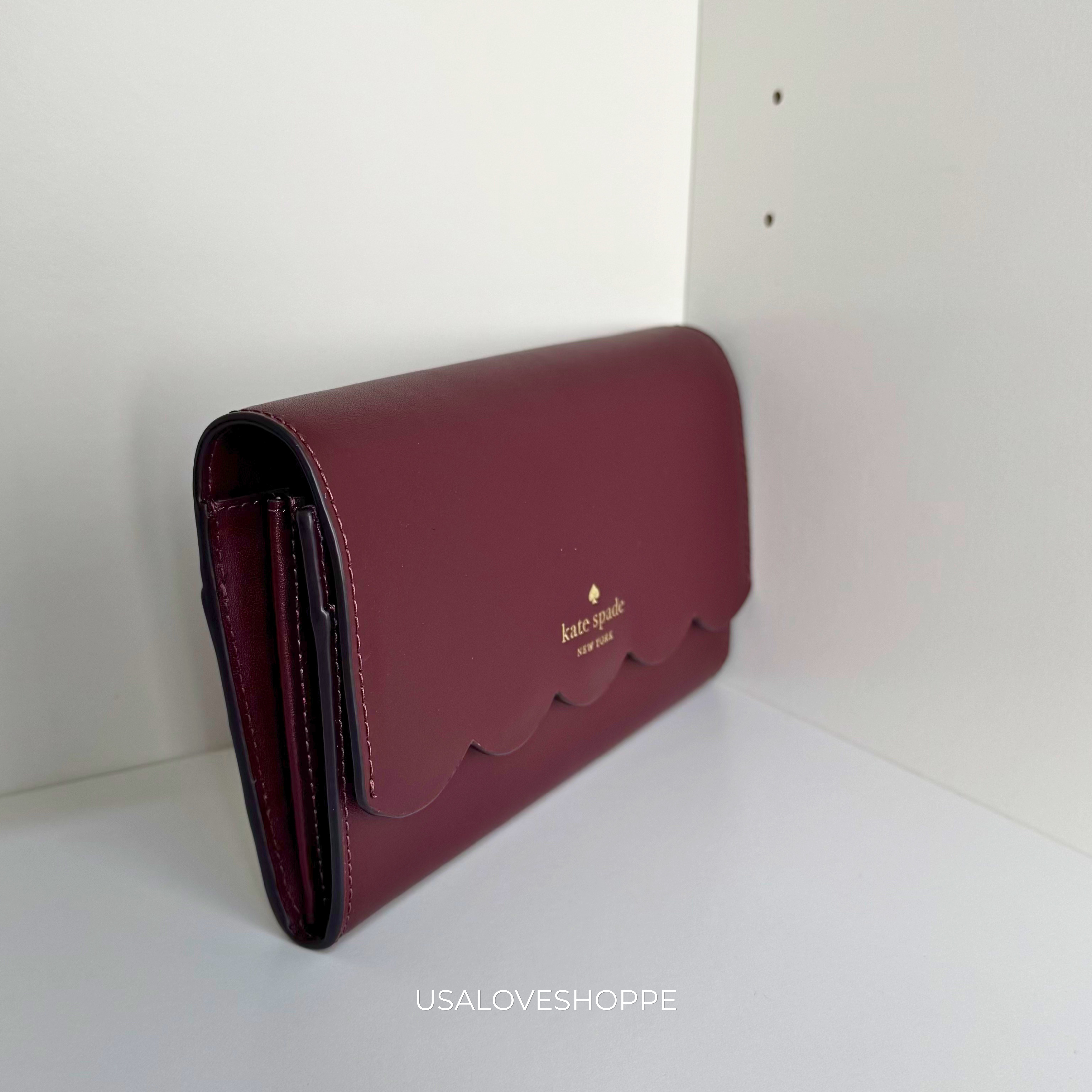 [READY STOCK MY] Kate Spade Gemma Crossbody in Dark Merlot (WLR00552)