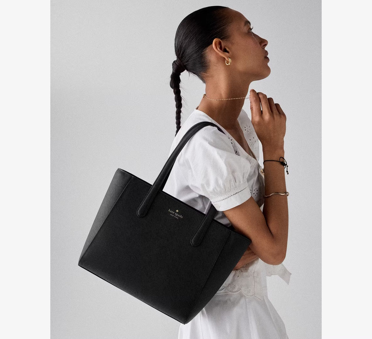 [INCOMING ETA 30 DAYS] Kate Spade Gwen Tote Bag in Black (KP070)