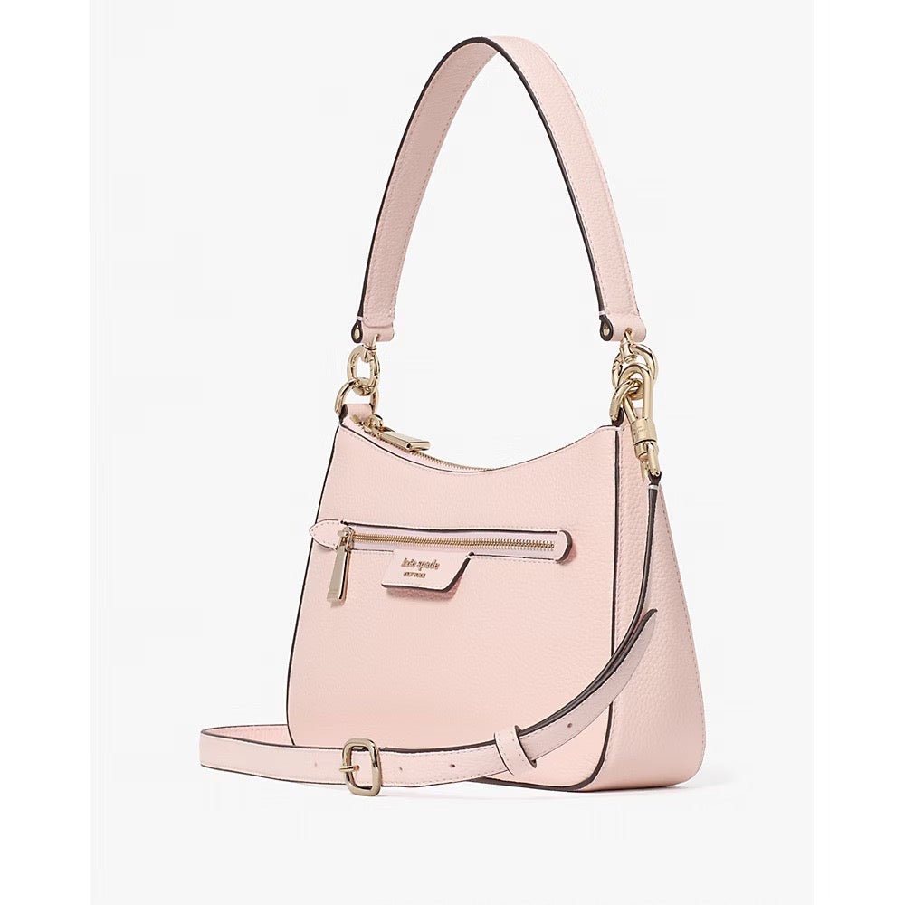 [READY STOCK MY] Kate Spade Hudson Convertible Crossbody Bag in Pastry Pink (KF859)