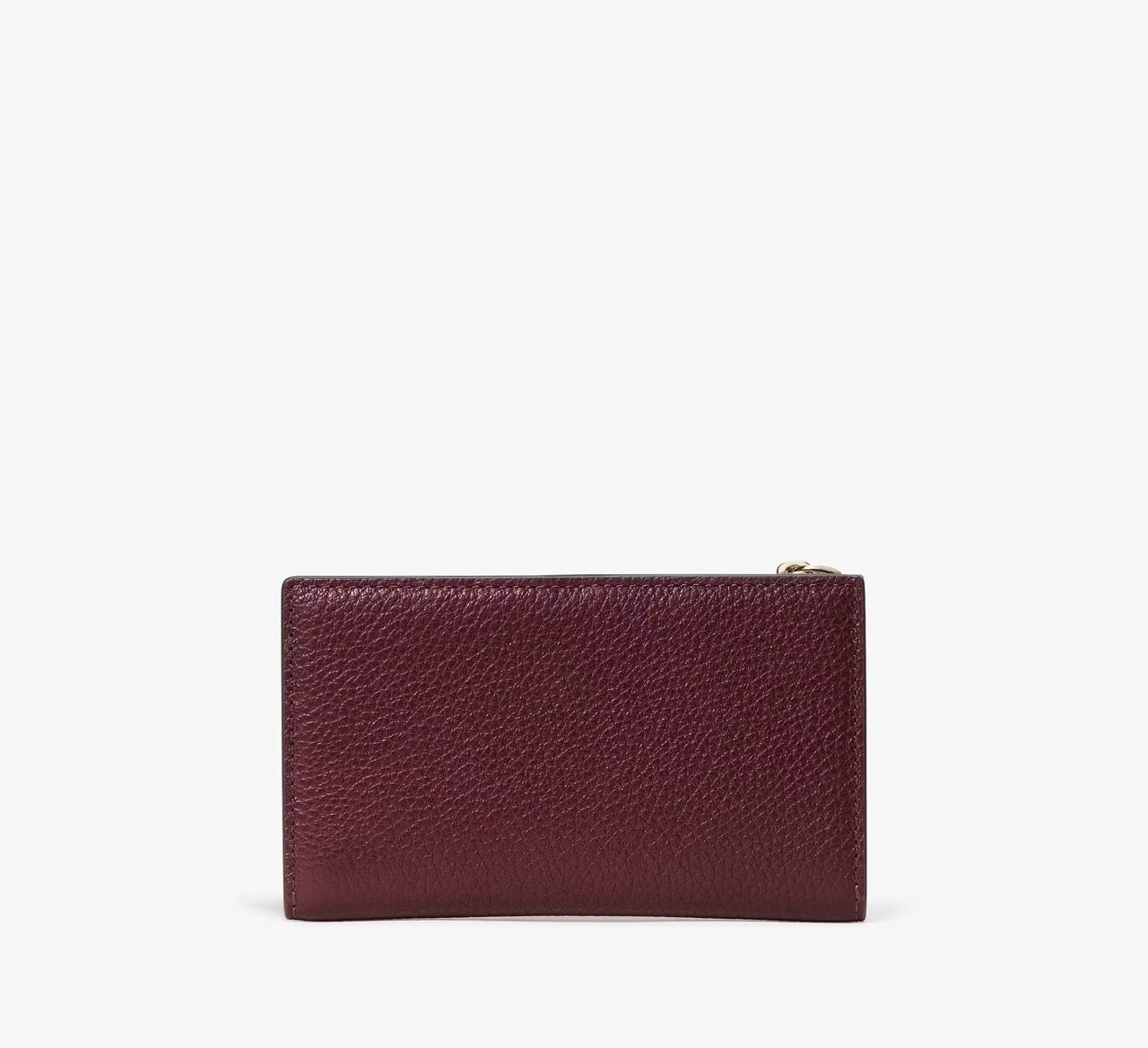 [WEB EXCLUSIVE][READY STOCK MY] Kate Spade Jackson Small Slim Bifold Wallet in Dark Merlot (KG112)