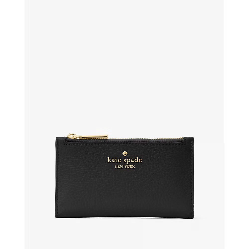 Kate Spade Julia Small Slim Bifold Wallet in Black (KK256)