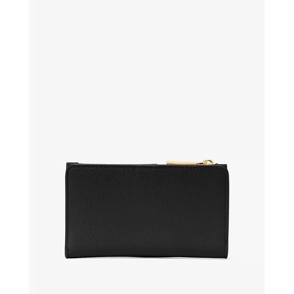 Kate Spade Julia Small Slim Bifold Wallet in Black (KK256)