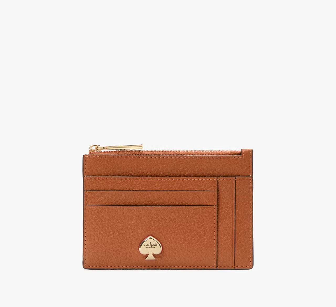 [READY STOCK MY] Kate Spade Kayla Large Slim Cardholder in Warm Ginger (KL837)