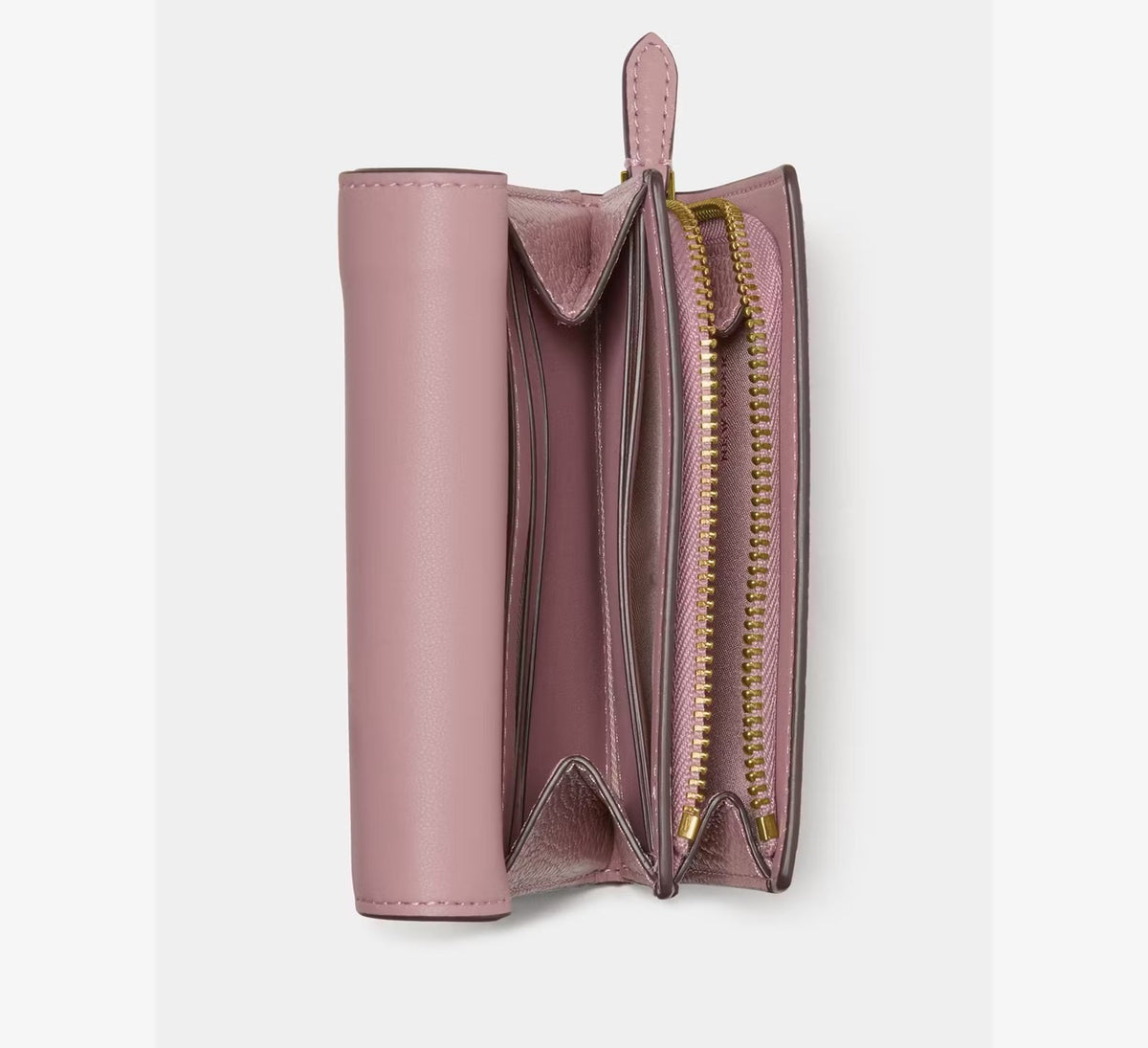 [WEB EXCLUSIVE][READY STOCK MY] Kate Spade Kayla Small L-Zip Wallet in Dusk Rose (KK056)