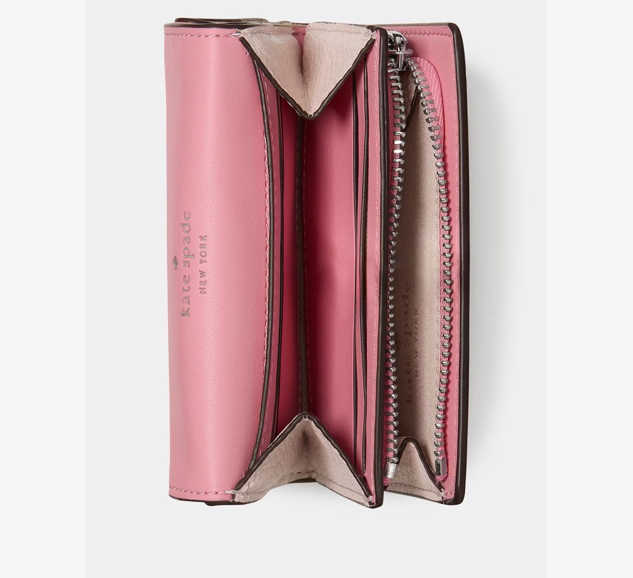 [INCOMING ETA 30 DAYS] Kate Spade Kayla Small L-Zip Wallet in Powdered Sugar (KK056)