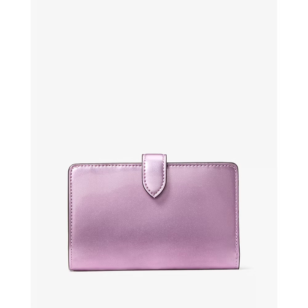 Kate Spade Kenzie Boxed Medium Compact Wallet in Quartz Pink (KJ014)