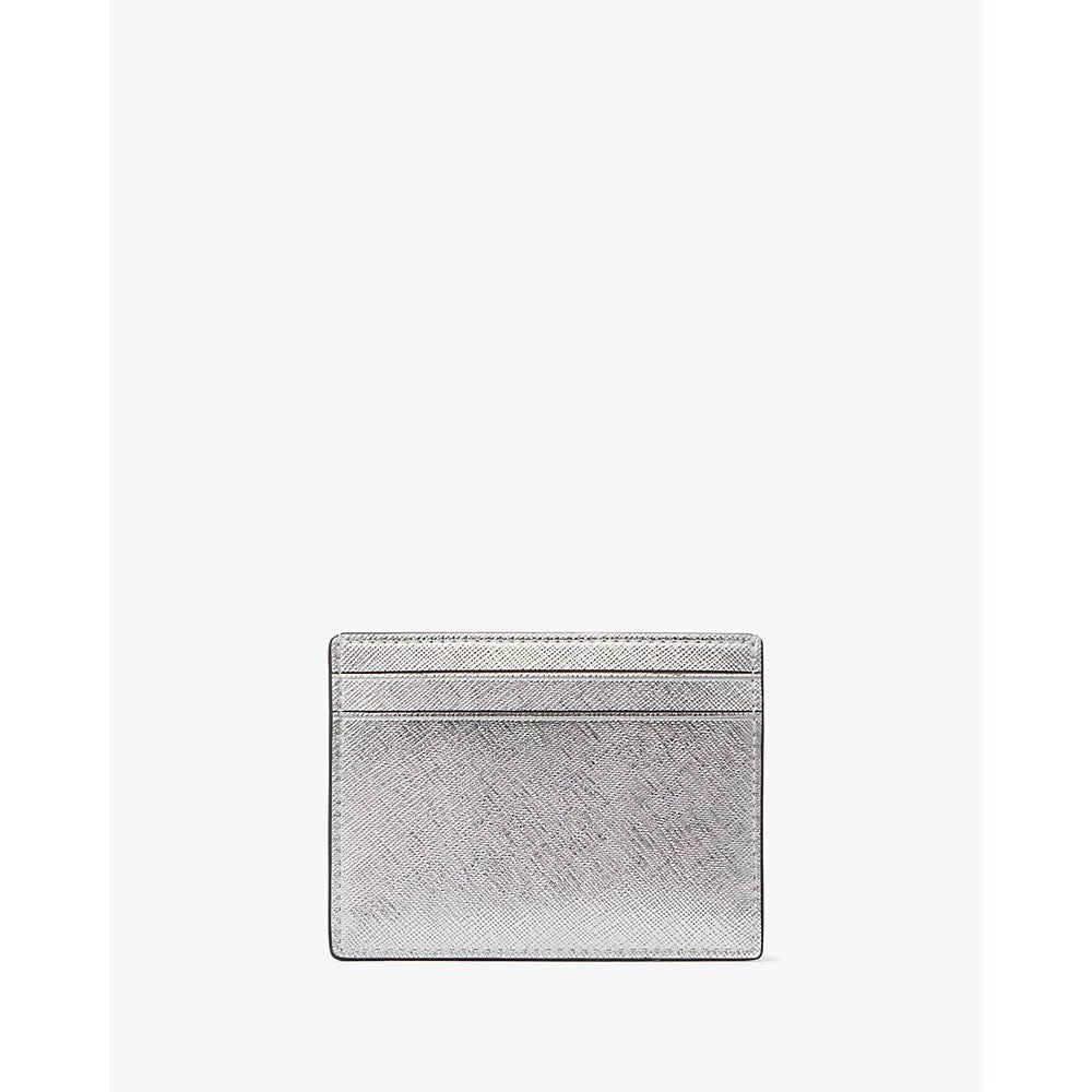 Kate Spade Kenzie Boxed Metallic Small Cardholder in Lunar Light (KJ022)