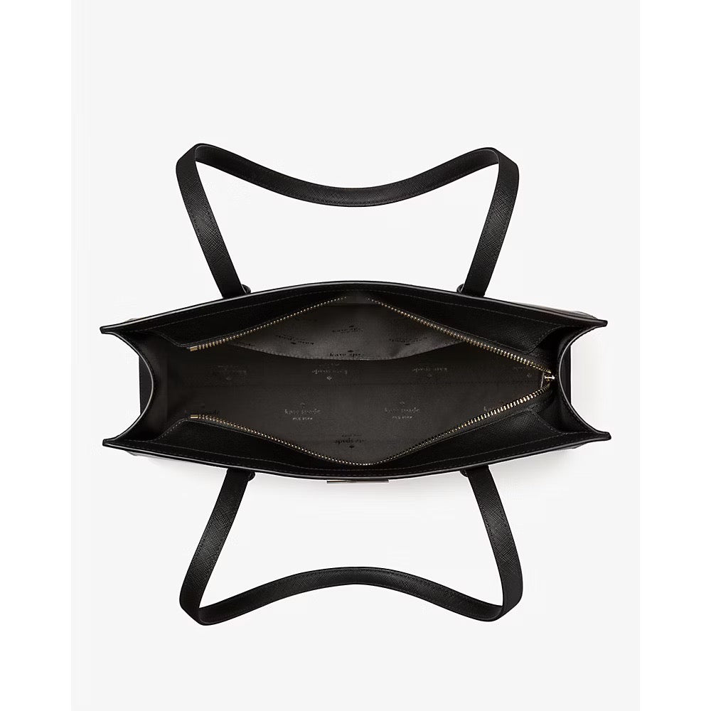 [READY STOCK MY] Kate Spade Kenzie Kenzie Limited Edition Large Tote in Black (KI927)