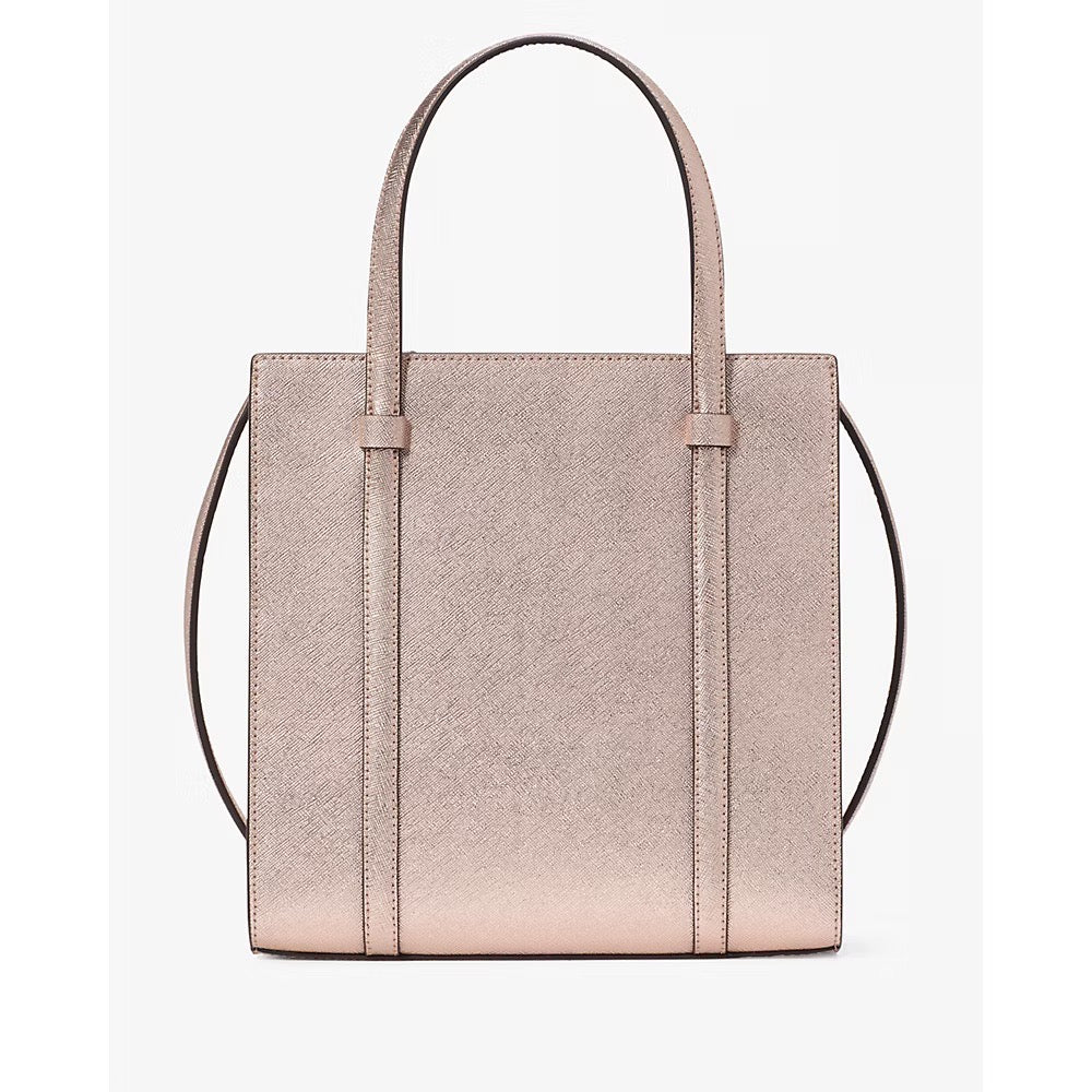 [INCOMING ETA 30 DAYS] Kate Spade Kenzie Limited Edition Metallic Small Tote in Rosegold (KI916)