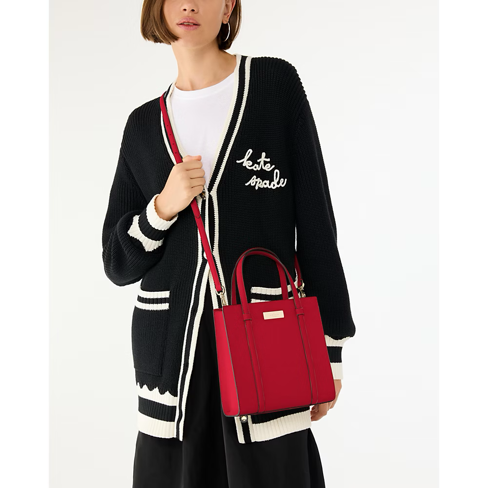 Kate Spade Bag Malaysia Kate Spade Kenzie Limited Edition Small Tote In Perfect Cherry KI926