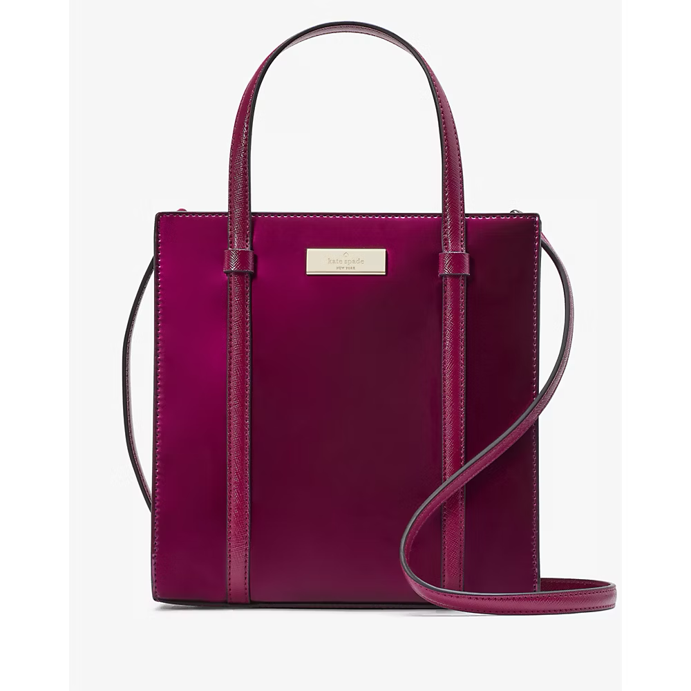 [INCOMING 30 DAYS] Kate Spade Kenzie Small Tote In Dark Raspberry (KI956)