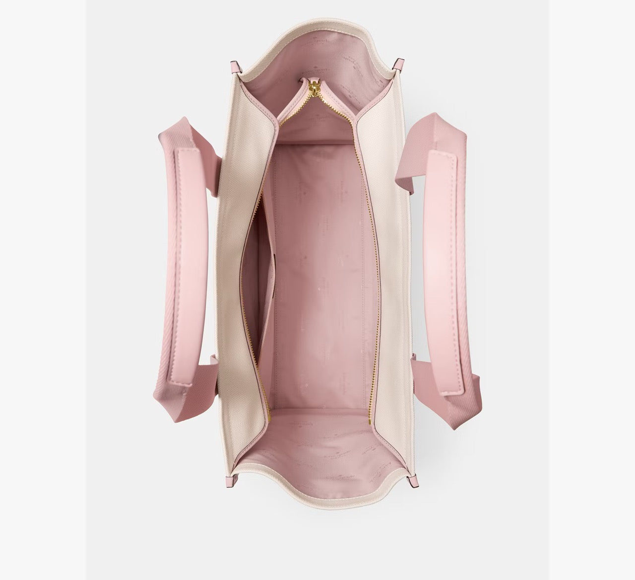 [READY STOCK MY] Kate Spade Kip Canvas Large Tote in Rose Smoke (KG765)