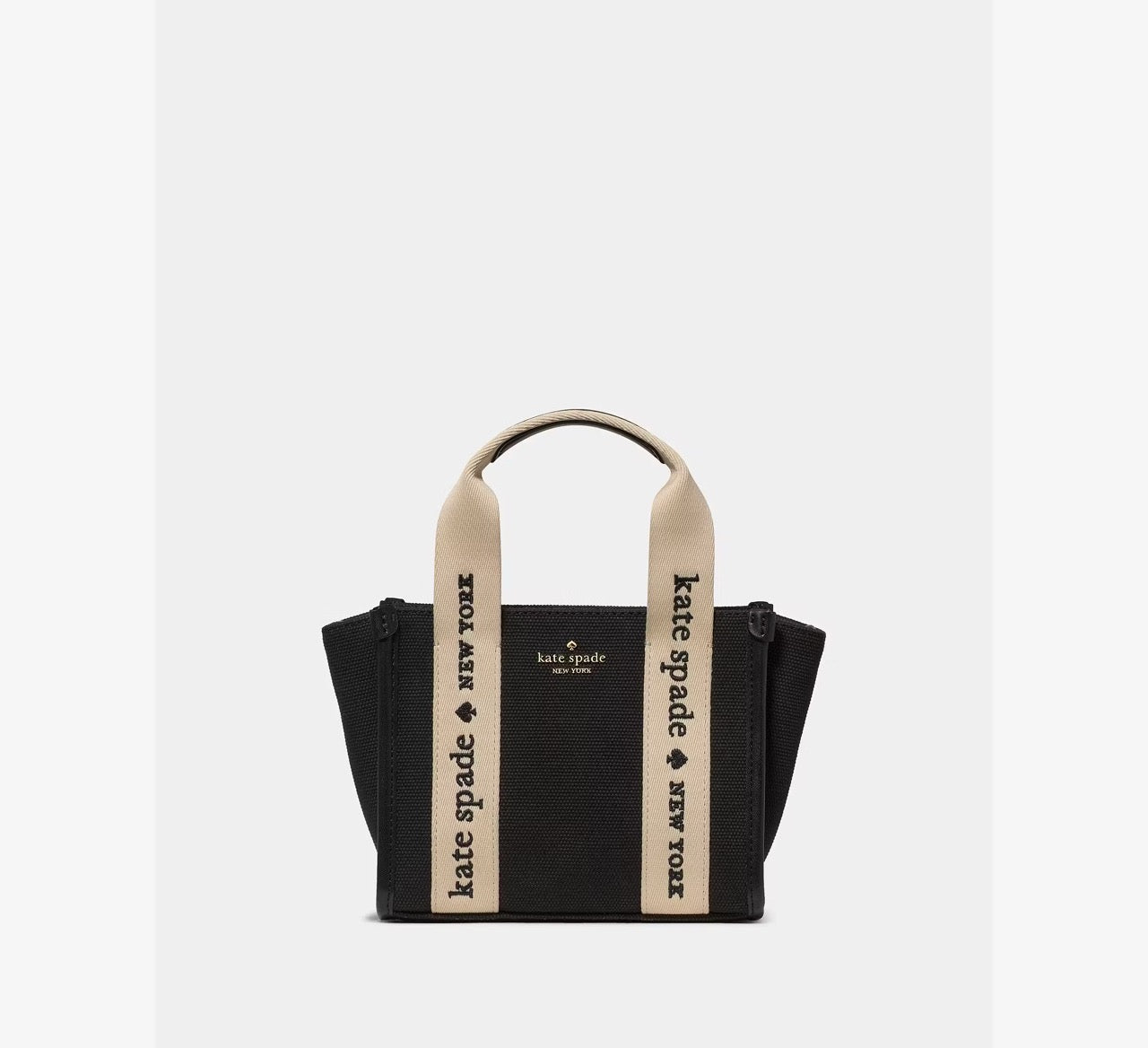 [INCOMING ETA 30 DAYS] Kate Spade Kip Canvas Mini Tote Bag in Black (KL062)