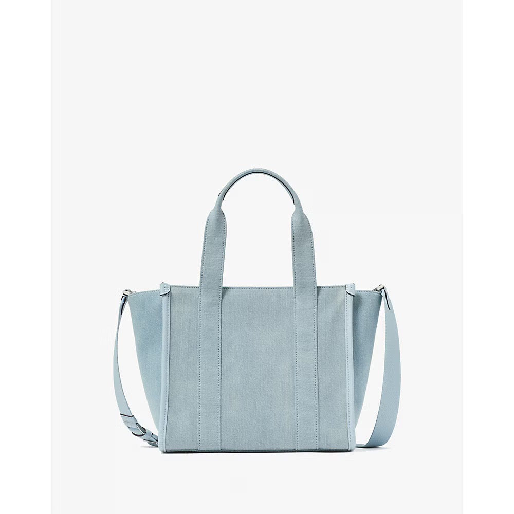 [READY STOCK MY] Kate Spade Kip Denim Small Tote in Blue Multicolor (KL065)