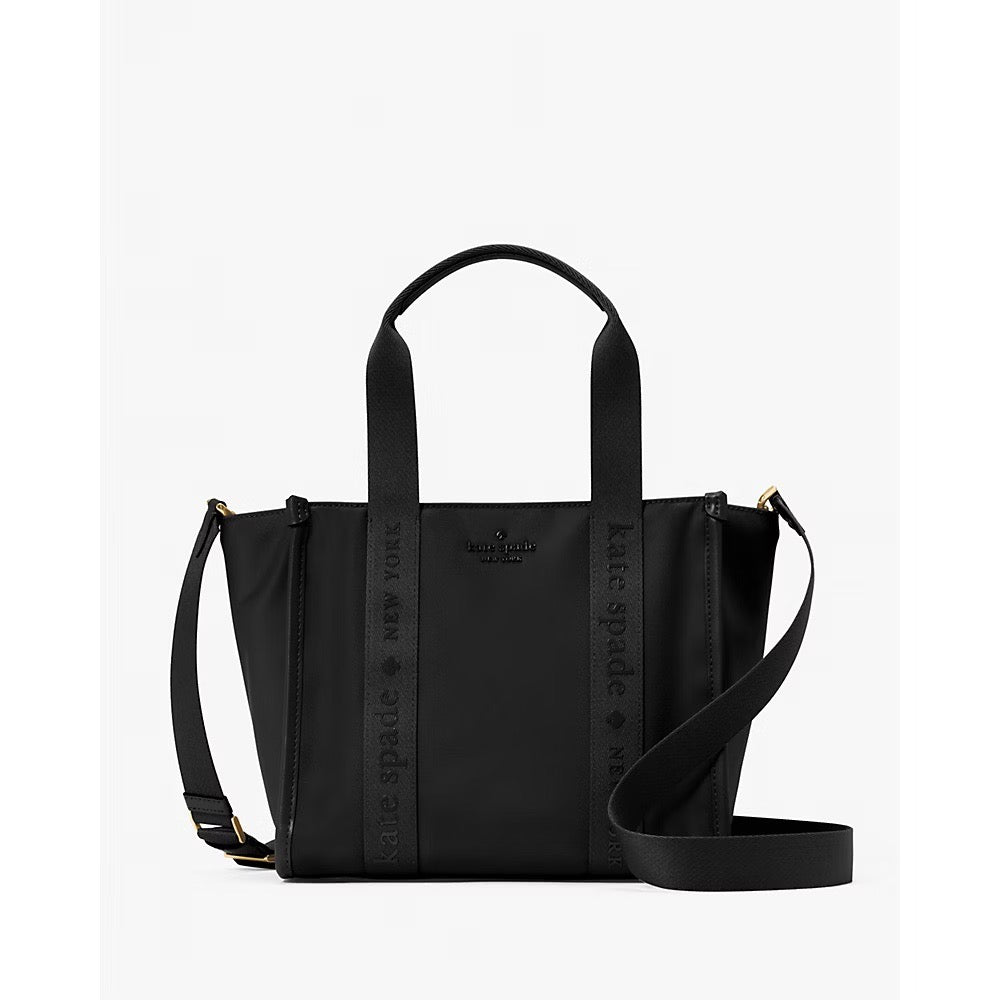 [READY STOCK MY] Kate Spade Kip Nylon Small Tote in Black (KL926)