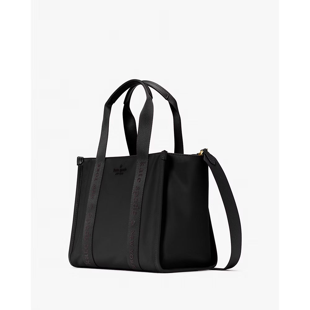[READY STOCK MY] Kate Spade Kip Nylon Small Tote in Black (KL926)