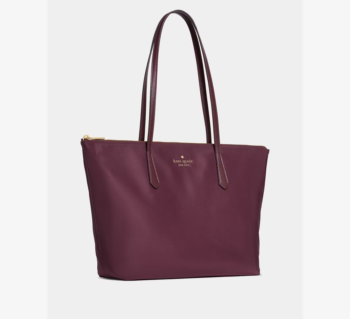 [INCOMING ETA 30 DAYS] Kate Spade Kitt Ksnyl Tote Bag in Deep Cherry (KC455)