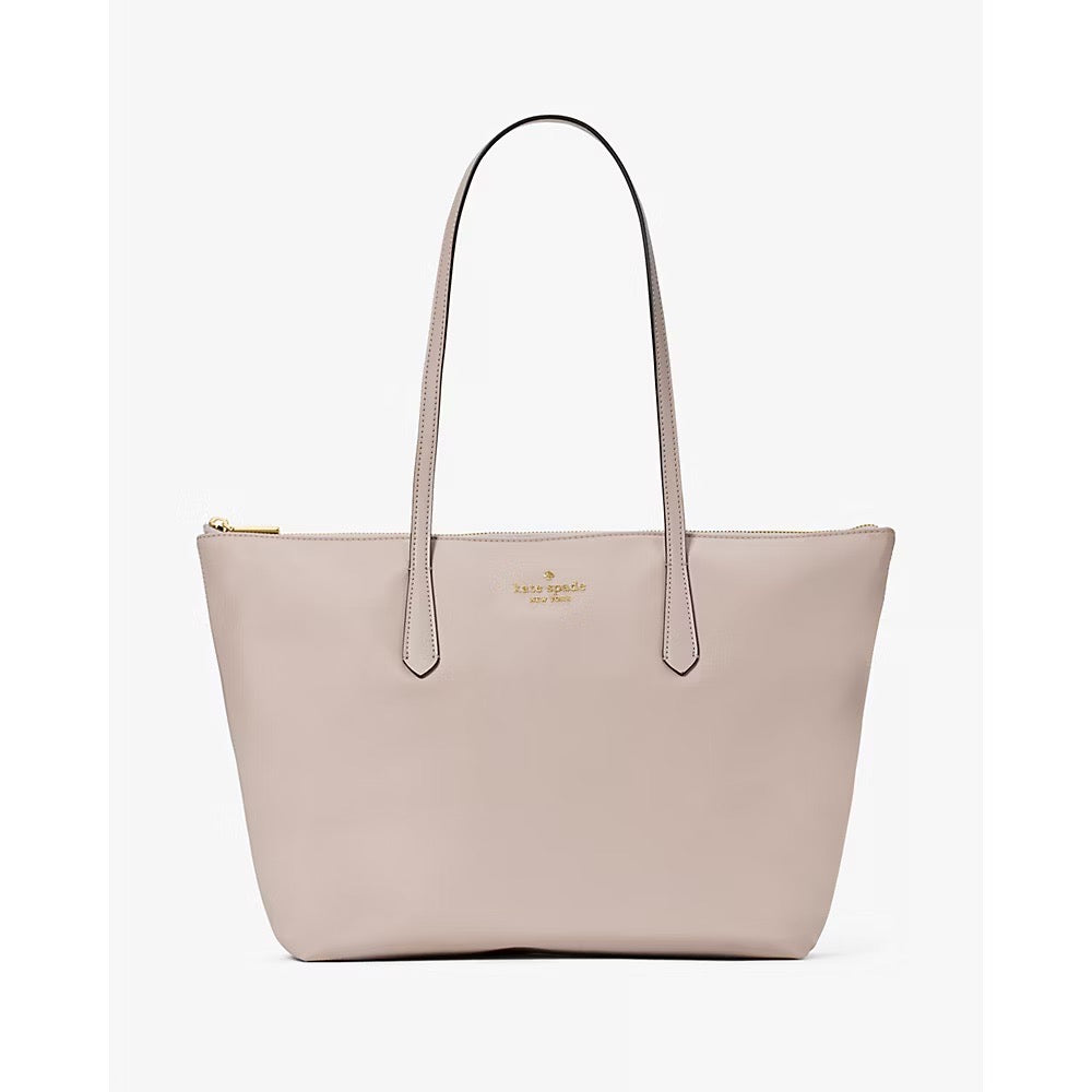 [INCOMING ETA 30 DAYS] Kate Spade Kitt Nylon Medium Tote in Cozy Grey (KC455)