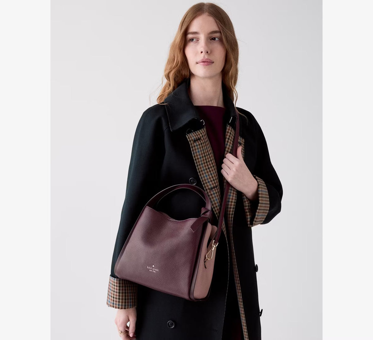 [READY STOCK MY] Kate Spade Knott Carryall Bag in Grenache Multi (KM664)