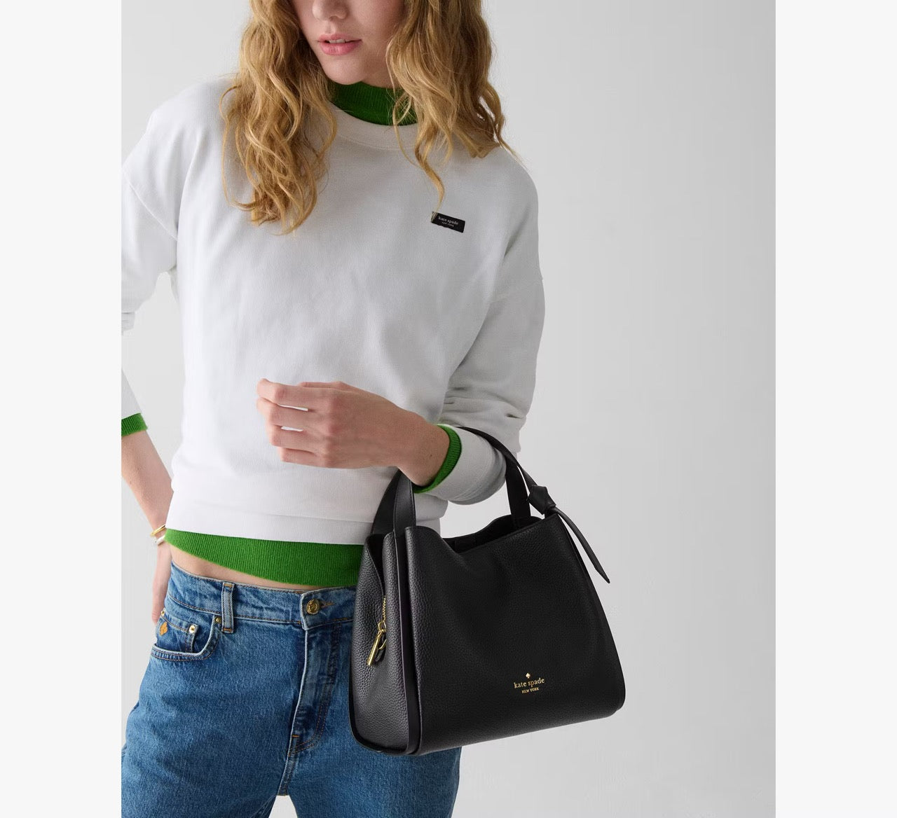 [INCOMING ETA 30 DAYS] Kate Spade Knott Convertible Carryall in Black (KM666)(2)