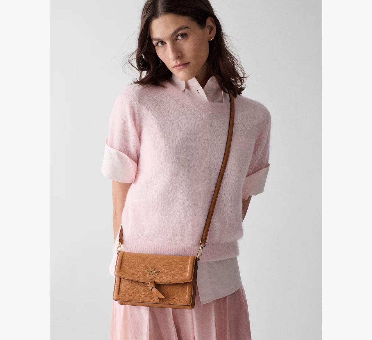 [INCOMING ETA 30 DAYS] Kate Spade Knott Mini Crossbody Bag in Bungalow (KM611)