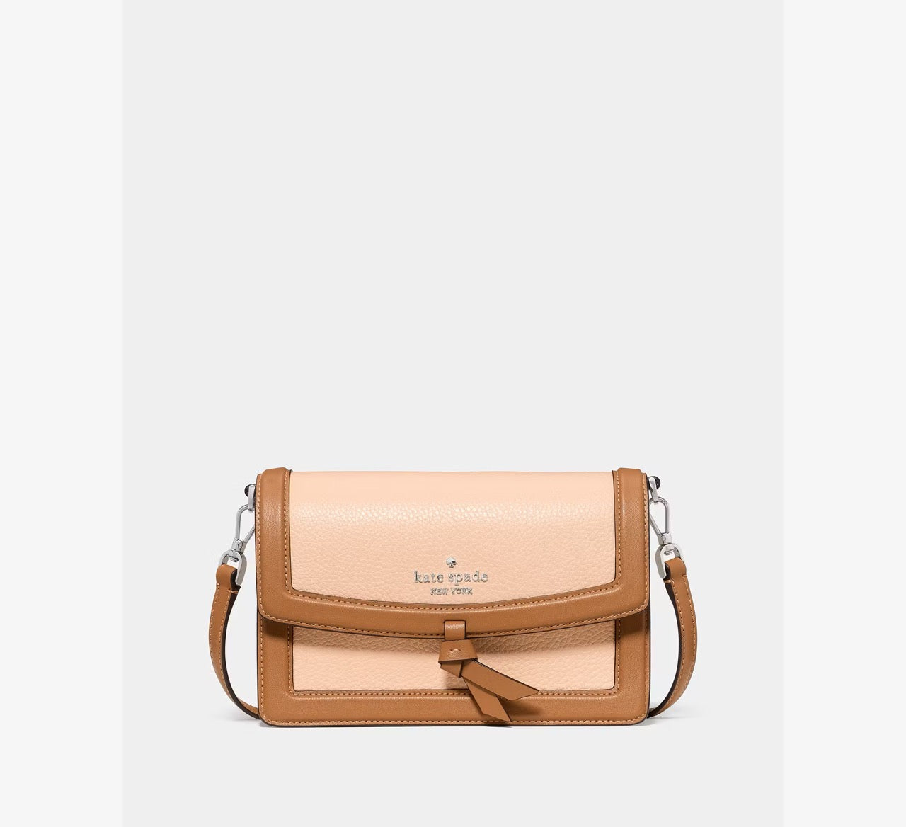 [READY STOCK MY] Kate Spade Knott Mini Crossbody Bag in Crisp Peach Multi (KM610)