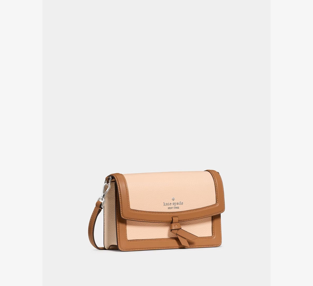 [READY STOCK MY] Kate Spade Knott Mini Crossbody Bag in Crisp Peach Multi (KM610)