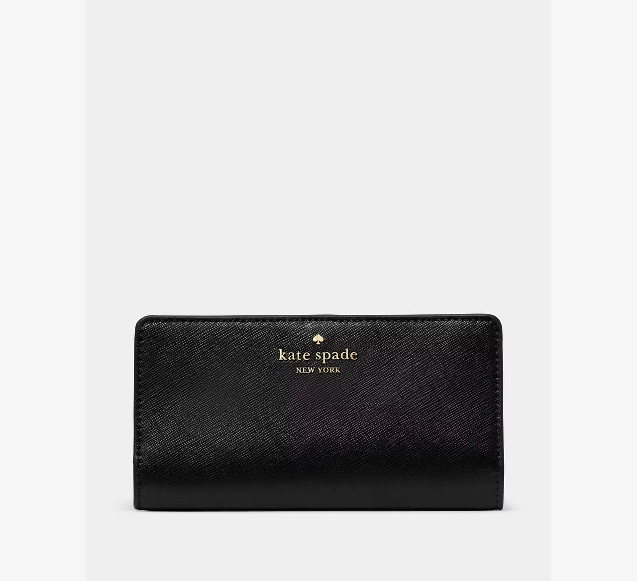 [WEB EXCLUSIVE][READY STOCK MY] Kate Spade Large Slim Bifold Wallet in Black (KN777)