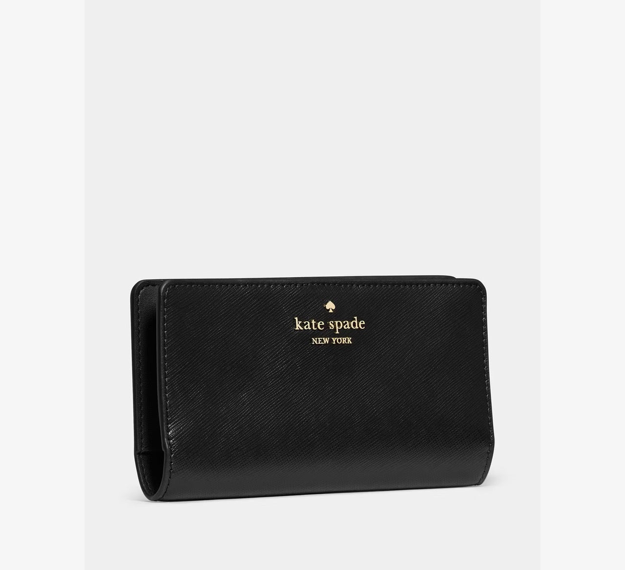 [WEB EXCLUSIVE][READY STOCK MY] Kate Spade Large Slim Bifold Wallet in Black (KN777)