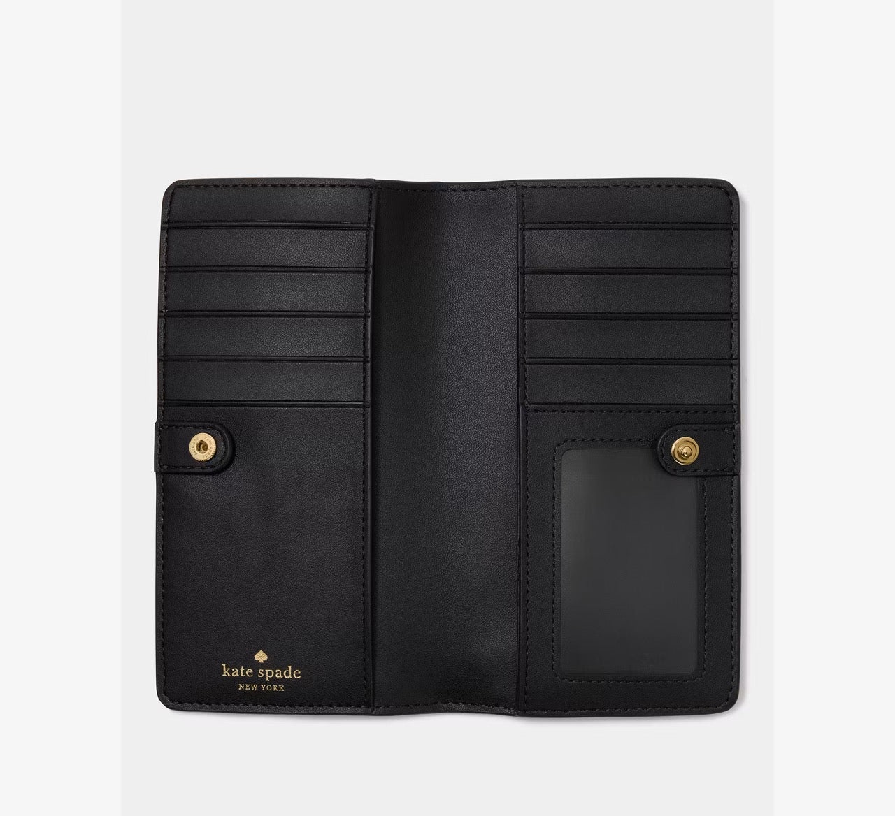 [WEB EXCLUSIVE][READY STOCK MY] Kate Spade Large Slim Bifold Wallet in Black (KN777)