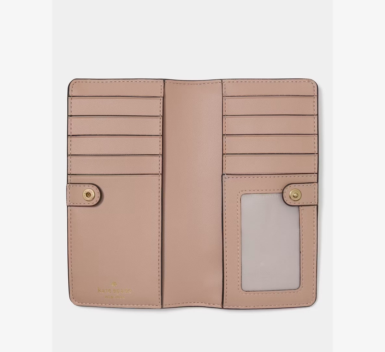 [WEB EXCLUSIVE][READY STOCK MY] Kate Spade Large Slim Bifold Wallet in Meringue (KN777)