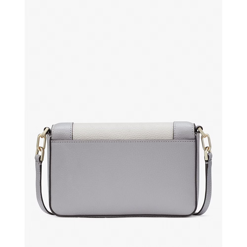 [INCOMING ETA 30 DAYS] Kate Spade Lena Colorblock Mini Flap Crossbody in Mountain Grey (KH792)